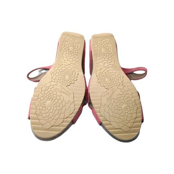 Dansko Women's Susie Red Milled Nubuck Sandal Size 40 EU | 9.5-10 US - Picture 5 of 8